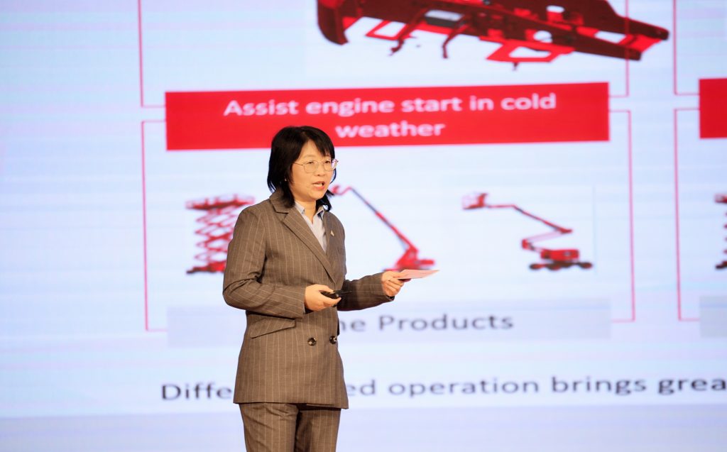 Wang Yuling, directora del Instituto de Investigación de Aplicaciones Exteriores de PEMP de LGMG