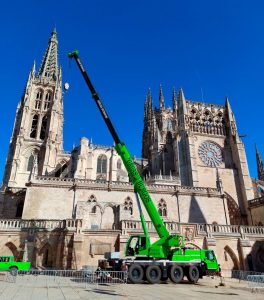 GRUAS BURGOS CATEDRAL