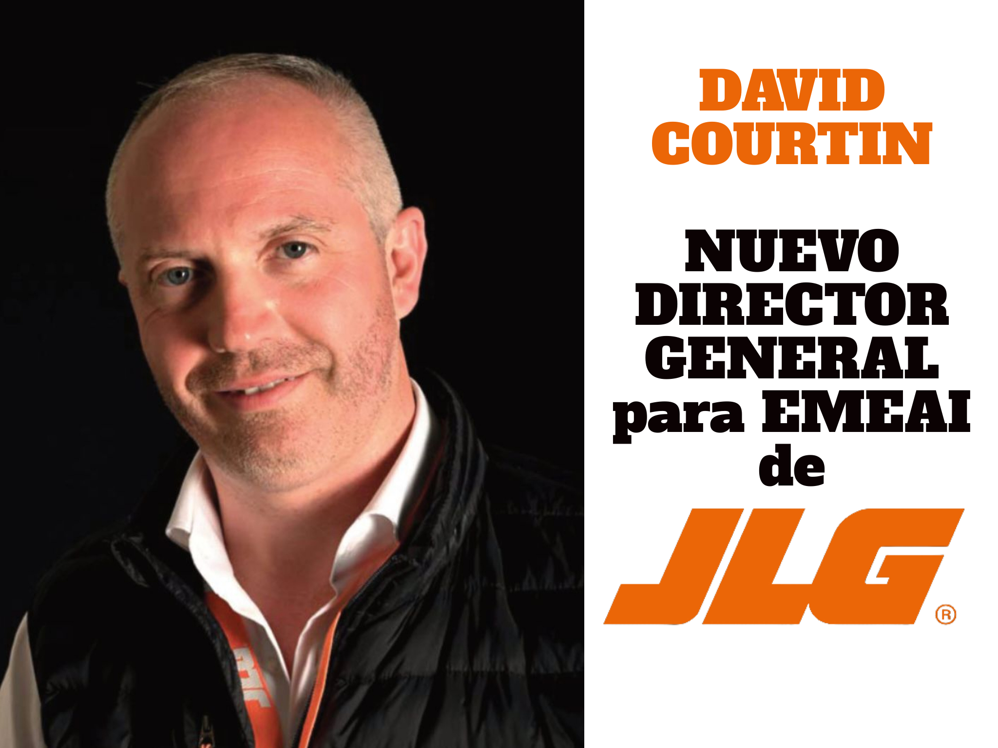 david courtin nuevo director EMEAI de JLG