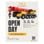 OPEN DAY DE GRUPO HEI CON GRÚAS DE 150 T Y 250 T DE SANY Y TRANSPORTE