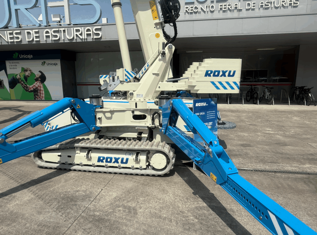 Grupo Roxu en la feria de Muestras de Gijón