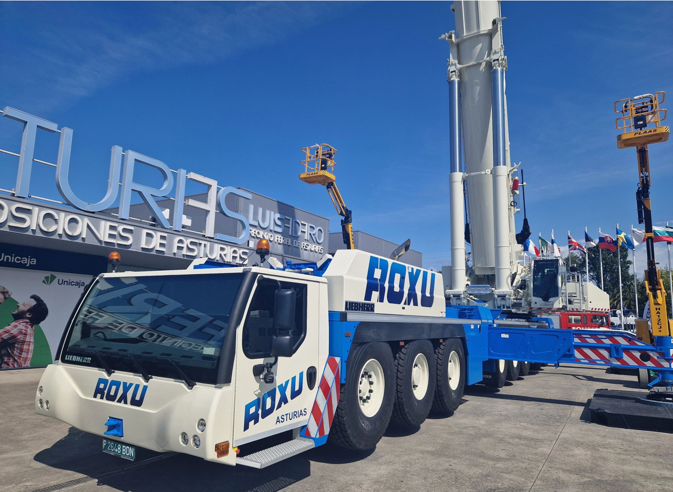 Grupo Roxu en la feria de Muestras de Gijón