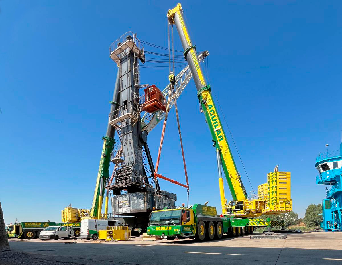 gruas aguilar liebherr