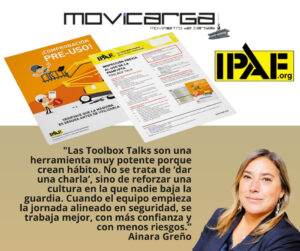 toolbox talks de IPAF