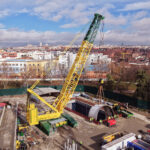 LA GRÚA LIEBHERR LR 1800-1.0 SE SUMA A LA FLOTA DE GRÚAS AGUILAR PARA AFRONTAR RETOS EXIGENTES