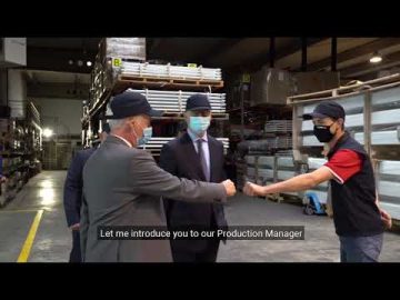 Visit of the Minister of the Economy at Klubb Factory
